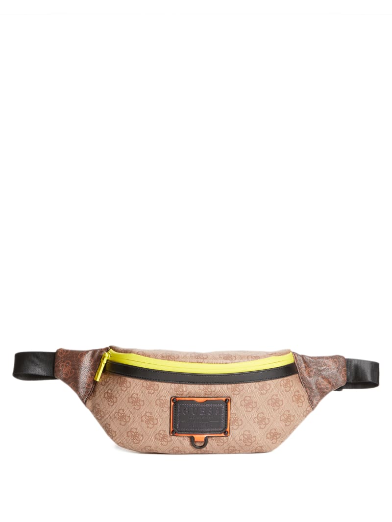 Plecaki Męskie Guess Salameda Fanny Pack Brązowe | 972140-IXT