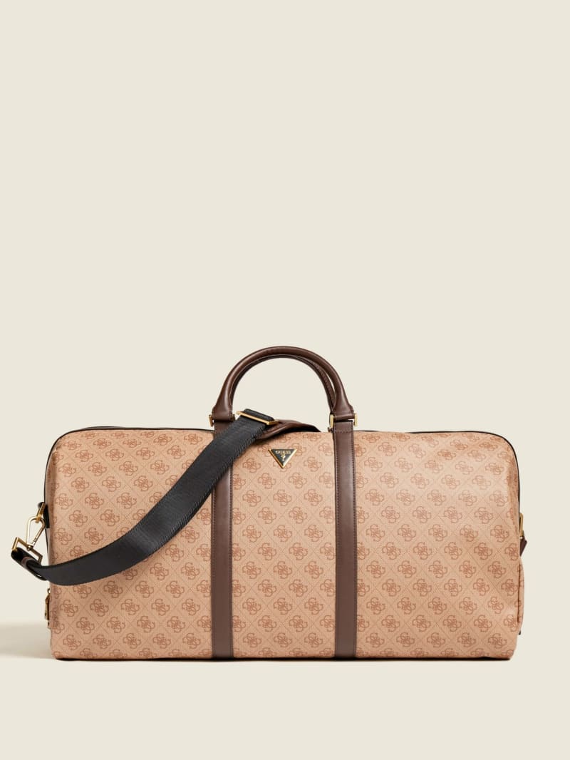 Portfele Damskie Guess Vezzola Weekender Brązowe | 162437-QVK