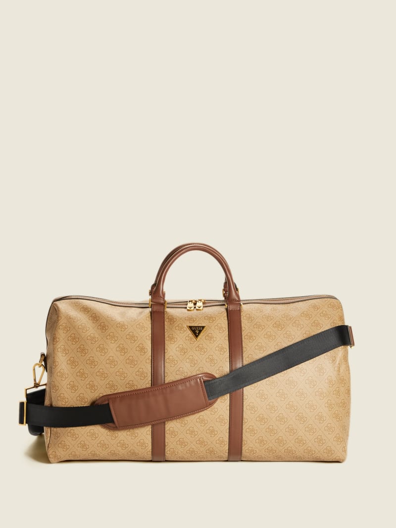 Portfele Damskie Guess Vezzola Weekender Brązowe | 984357-WXA