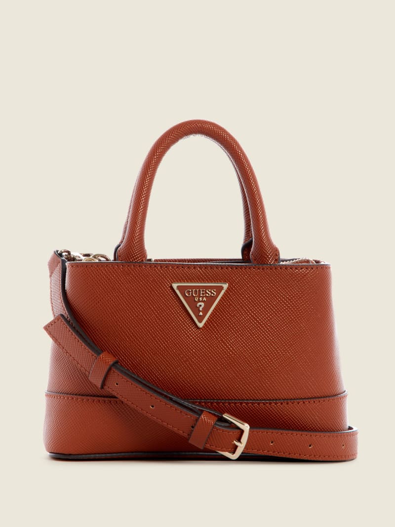 Torba Satchel Damskie Guess Cordelia Brązowe | 806742-BDR