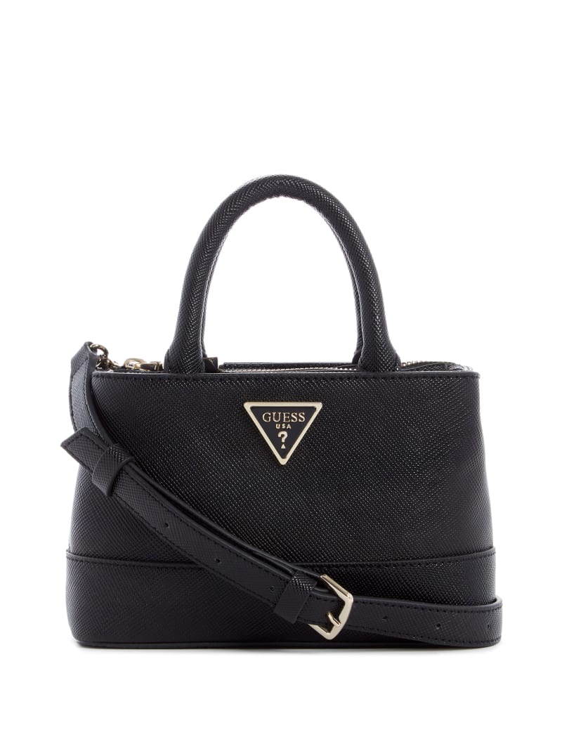 Torba Satchel Damskie Guess Cordelia Czarne | 357869-WLT