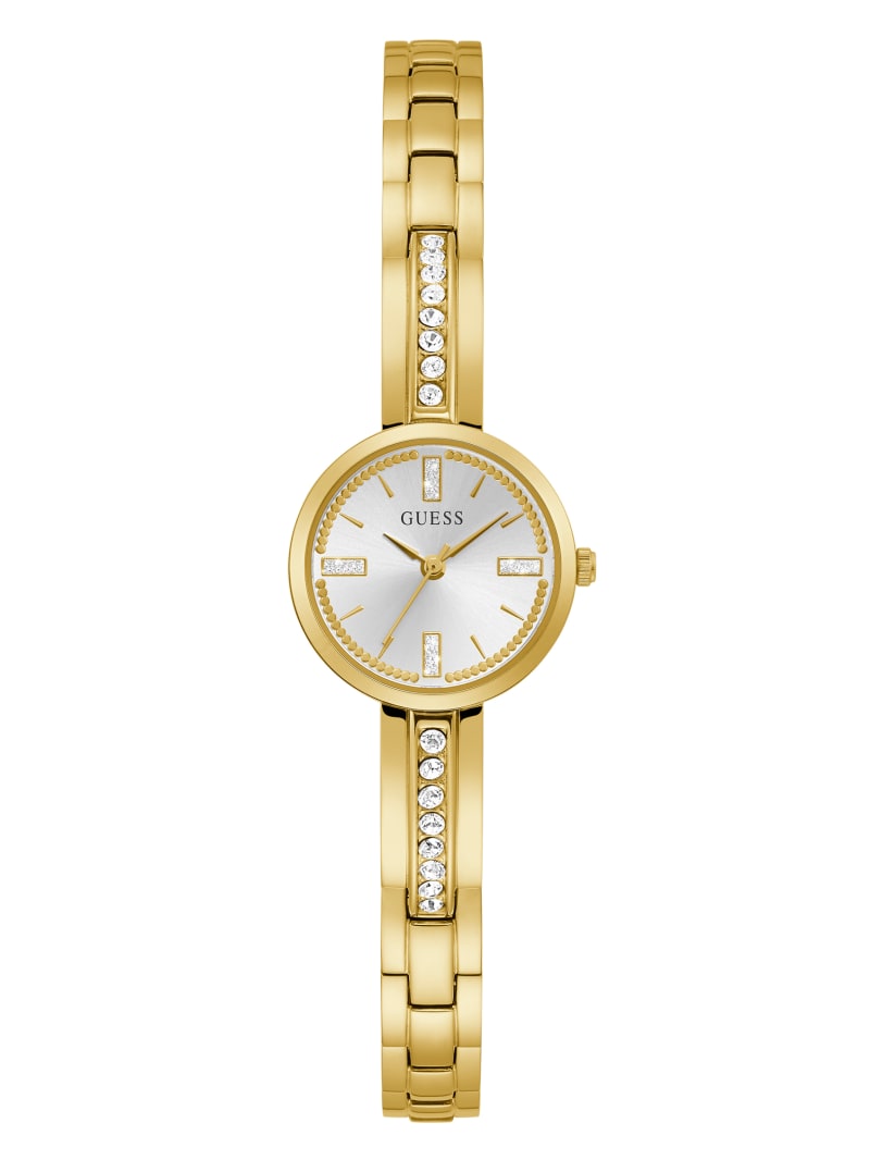 Zegarek Damskie Guess Sofia Gold-Tone Crystal Analog Złote | 327145-NQJ