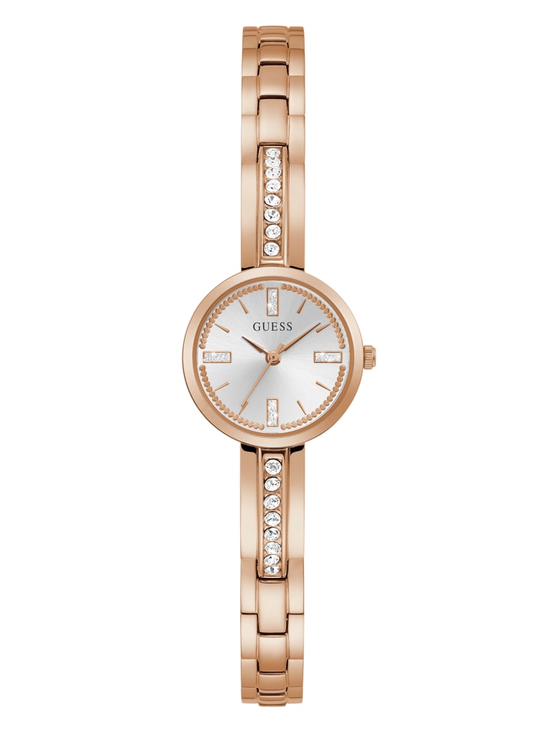 Zegarek Damskie Guess Sofia Rose Gold-Tone Fioletowe | 930465-PLN