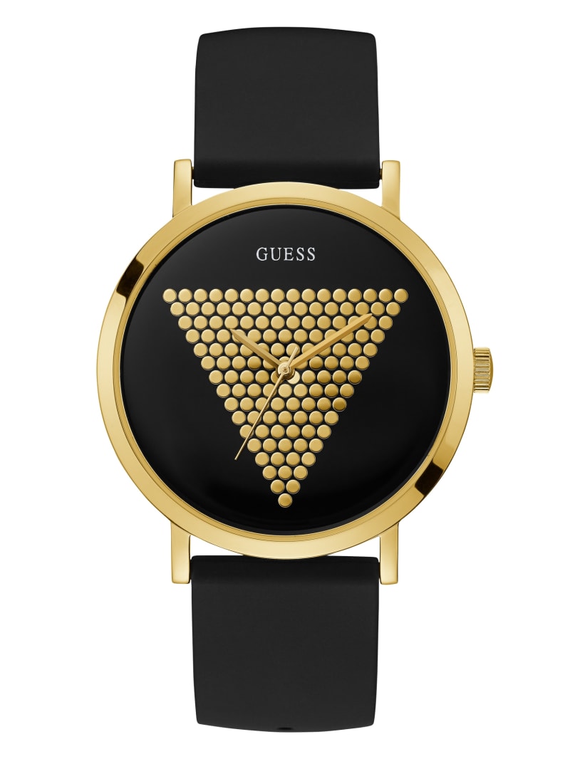 Zegarek Męskie Guess And Gold-Tone Analog Czarne | 739264-UYV