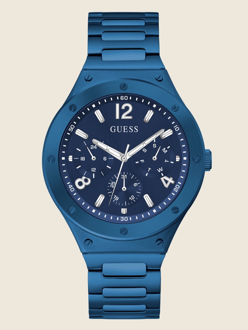 Zegarek Męskie Guess Blue Wielofunkcyjny Niebieskie | 816920-NGU