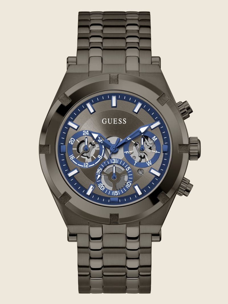 Zegarek Męskie Guess Gunmetal Wielofunkcyjny Obsidian | 597230-HFA