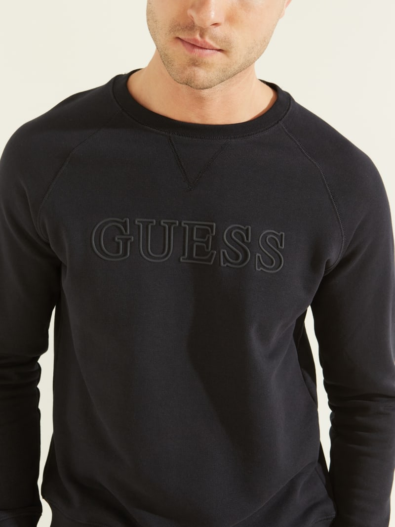 Bluzy Męskie Guess Aldwin Jasny Niebieskie | 754963-XBT