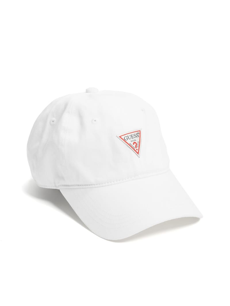 Czapki Damskie Guess Logo Baseball Białe | 291684-WVN