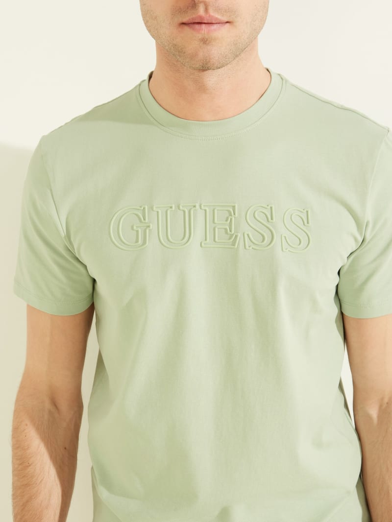 Koszulki Męskie Guess Eco Alphy Active Tee Szare | 274196-UTH