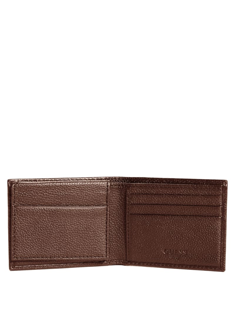 Plecaki Męskie Guess Bishop Bifold Brązowe | 405817-NFC