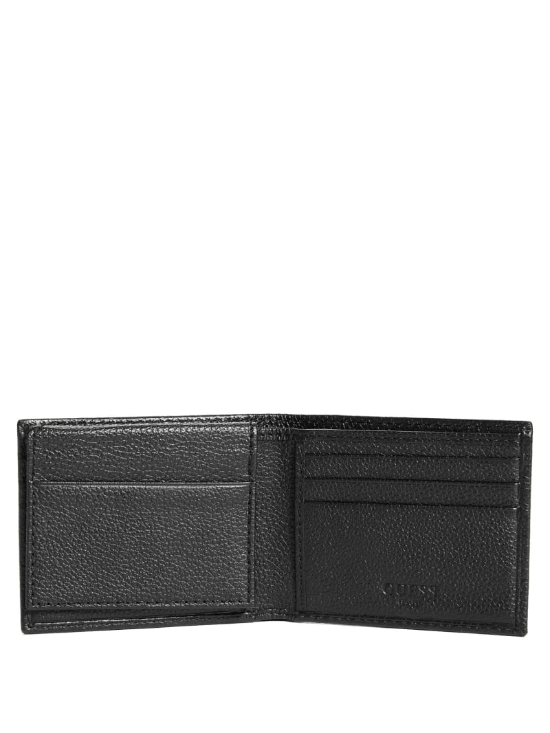 Plecaki Męskie Guess Bishop Bifold Czarne | 941652-JUL