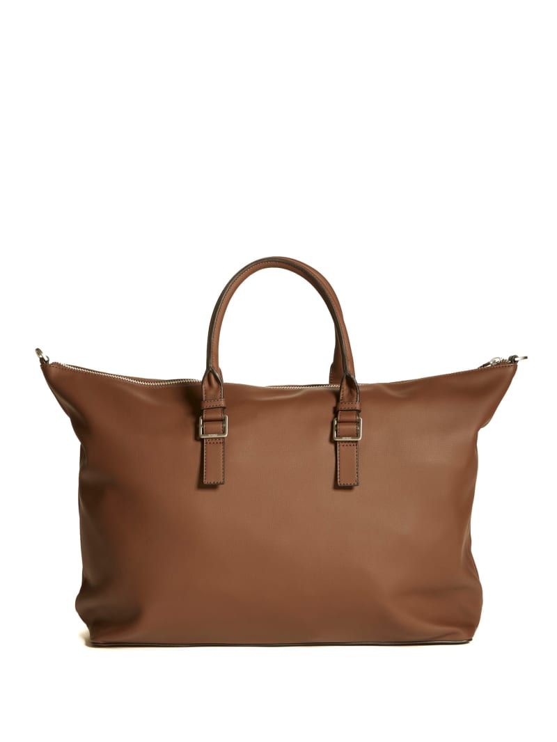 Plecaki Męskie Guess Riviera Duffle Brązowe | 418269-RJL