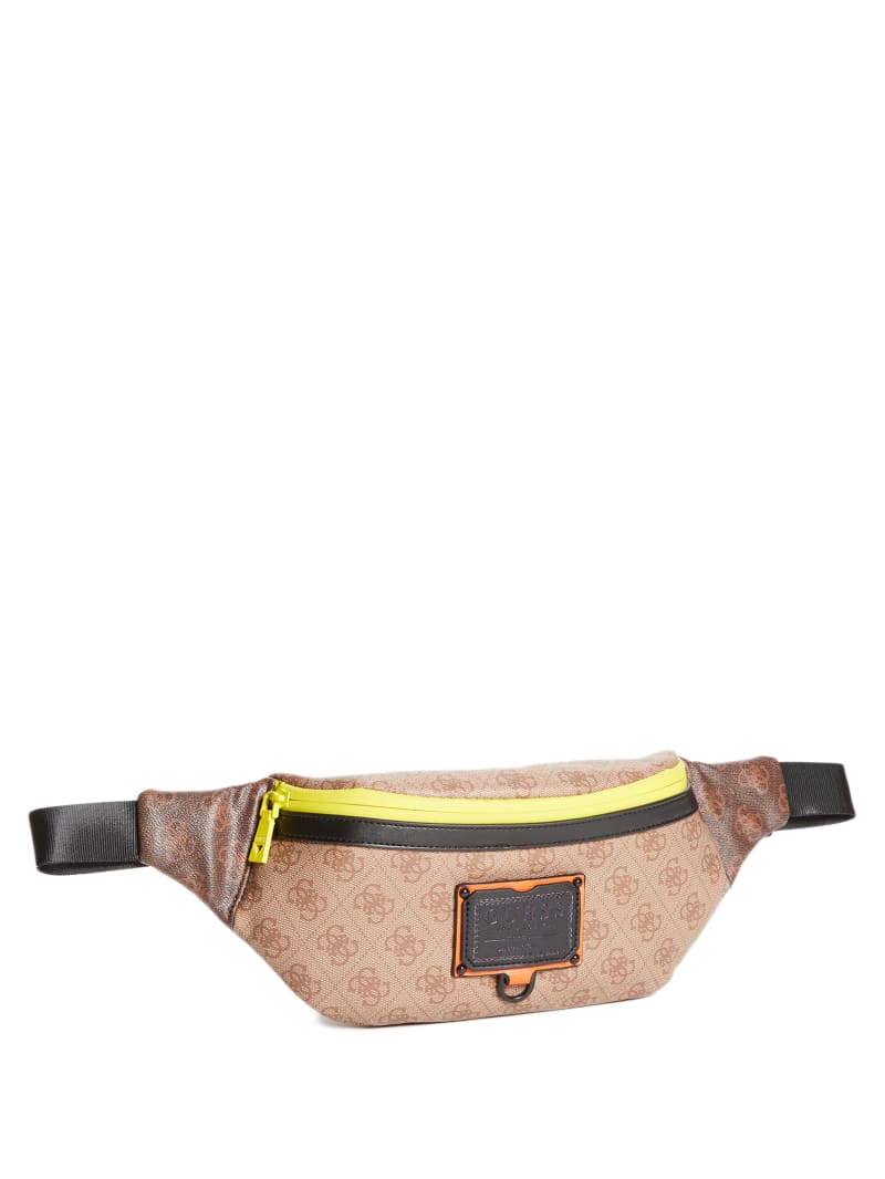 Plecaki Męskie Guess Salameda Fanny Pack Brązowe | 972140-IXT