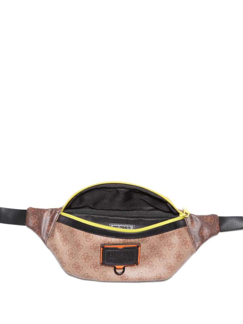 Plecaki Męskie Guess Salameda Fanny Pack Brązowe | 972140-IXT