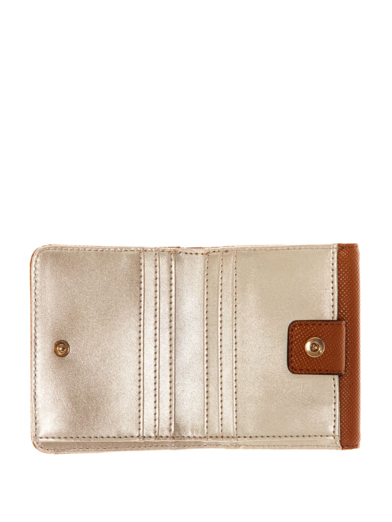 Portfele Damskie Guess Abey Card & Coin Purse Różowe | 973682-HXO