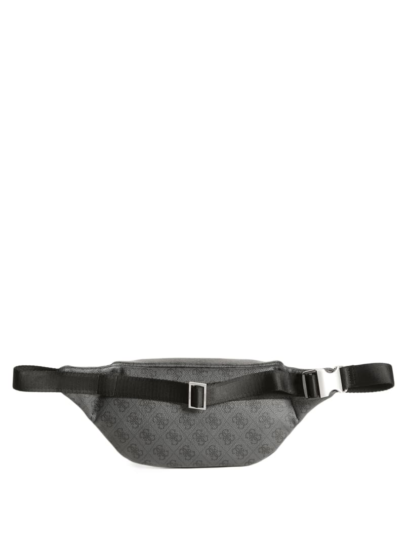 Portfele Damskie Guess Vezzola Smart Belt Czarne | 671342-PNA