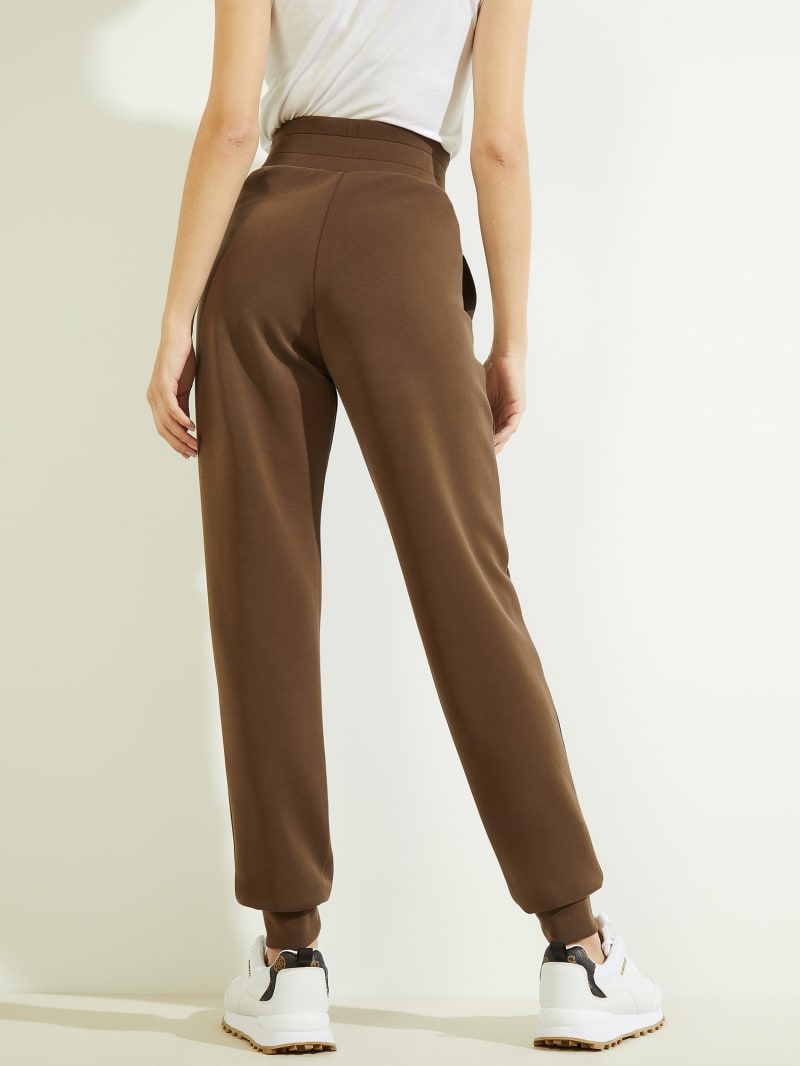 Spodnie Damskie Guess Eco Effie Joggers Czekolada | 937628-DEQ