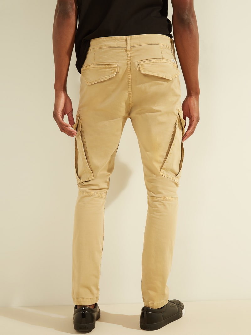 Spodnie Męskie Guess Lonita Twill Cargos Kolorowe | 296573-DXC