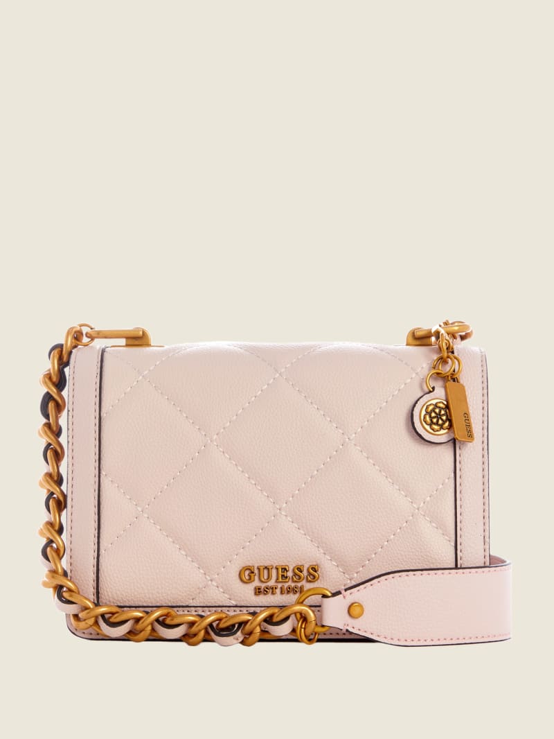 Torba Crossbody Damskie Guess Abey Różowe | 795326-FDG