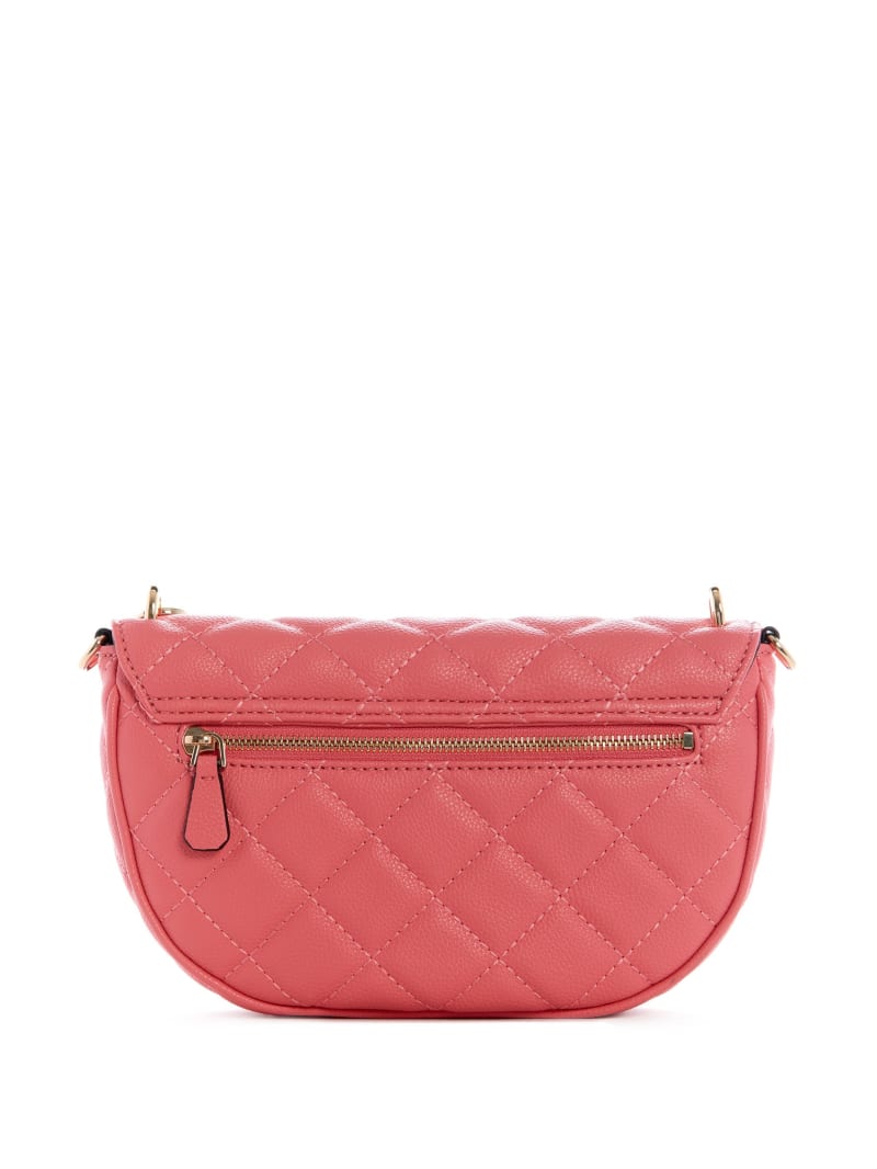 Torba Crossbody Damskie Guess Gillian Quilted Flap Morelowe | 819543-YEH