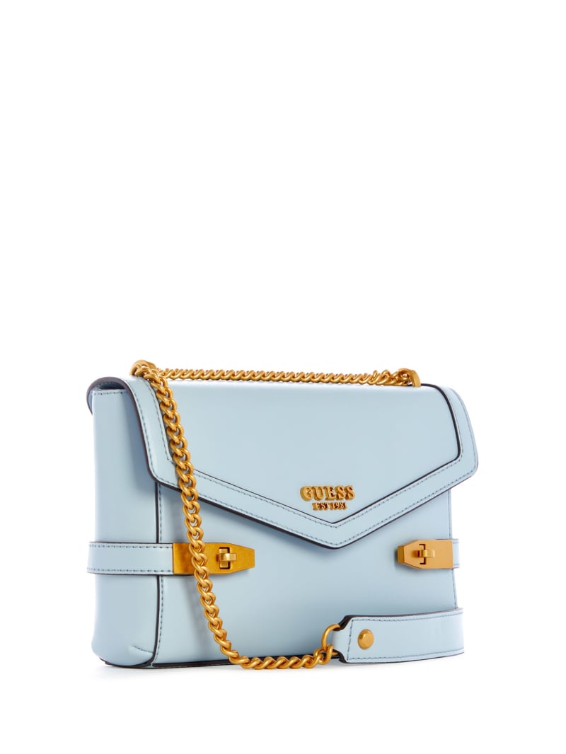 Torba Crossbody Damskie Guess Zadie Convertible Niebieskie | 309187-ZQI