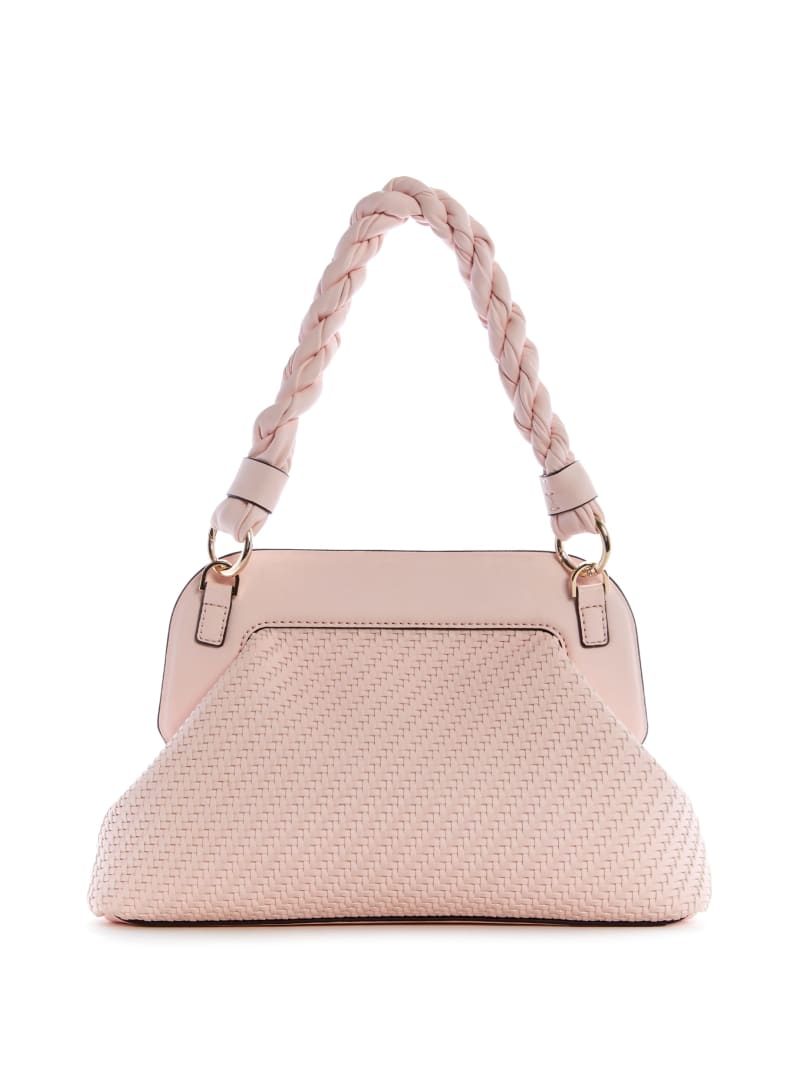 Torba Satchel Damskie Guess Hassie Różowe | 256439-KDM