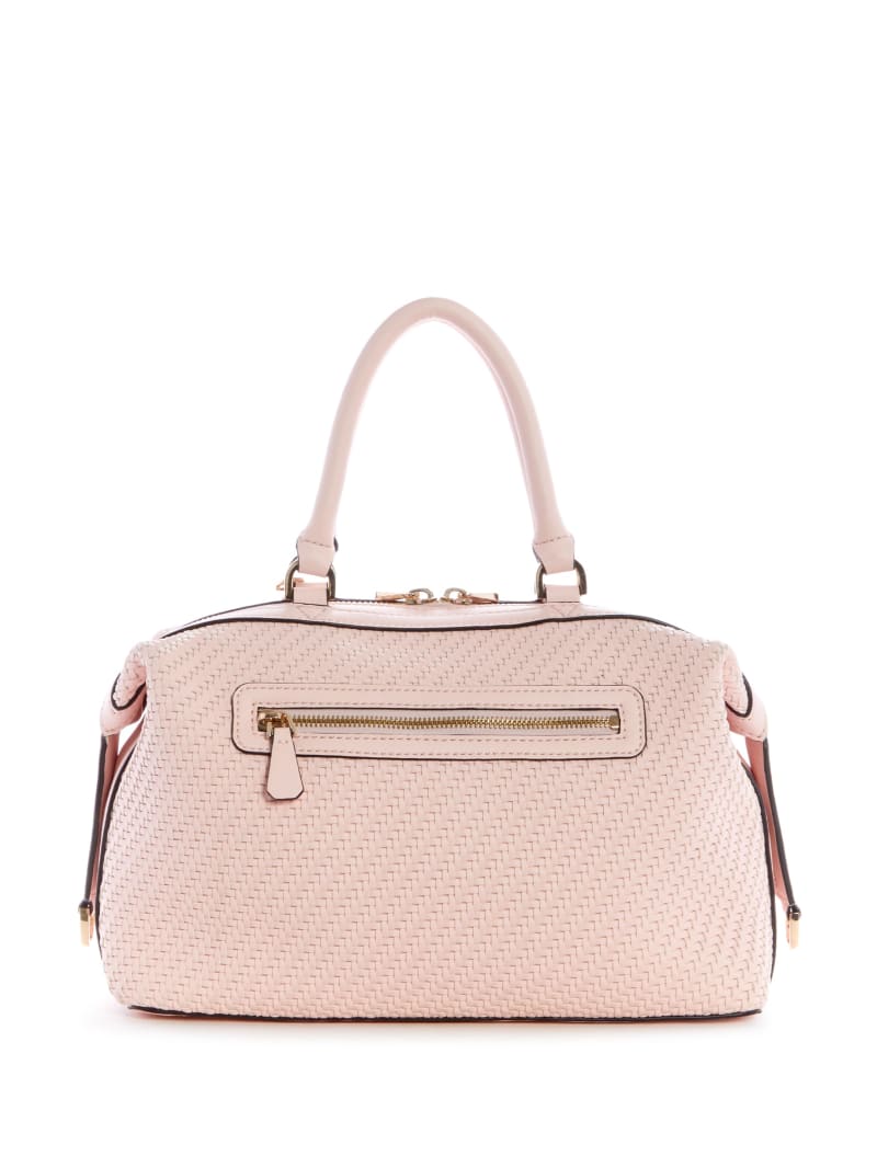 Torba Satchel Damskie Guess Hassie Soho Różowe | 185462-FQV