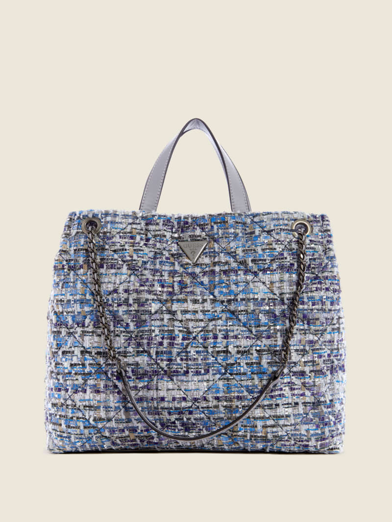 Torby Tote Damskie Guess Cessily Girlfriend Kolorowe | 751469-FMX