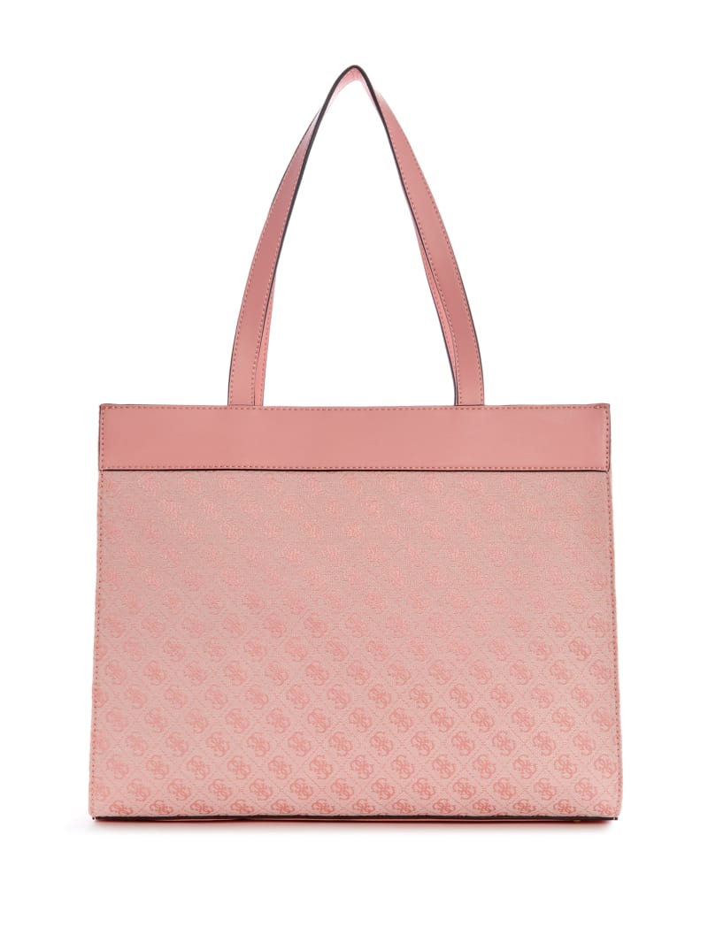 Torby Tote Damskie Guess Kasinta Large Różowe | 596072-XQN