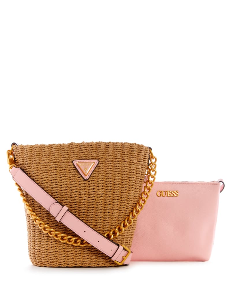 Torby Tote Damskie Guess Lilica Koralowe | 342195-UCT