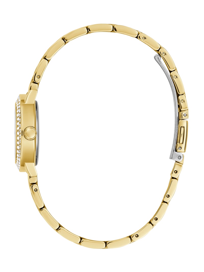 Zegarek Damskie Guess Gold-Tone Analog Złote | 293458-ADQ