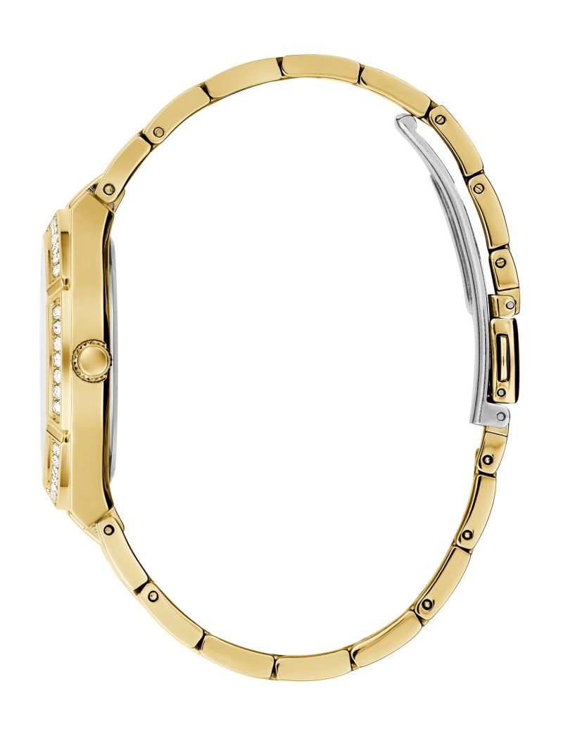 Zegarek Damskie Guess Gold-Tone Champagne Analog Złote | 148326-ONA