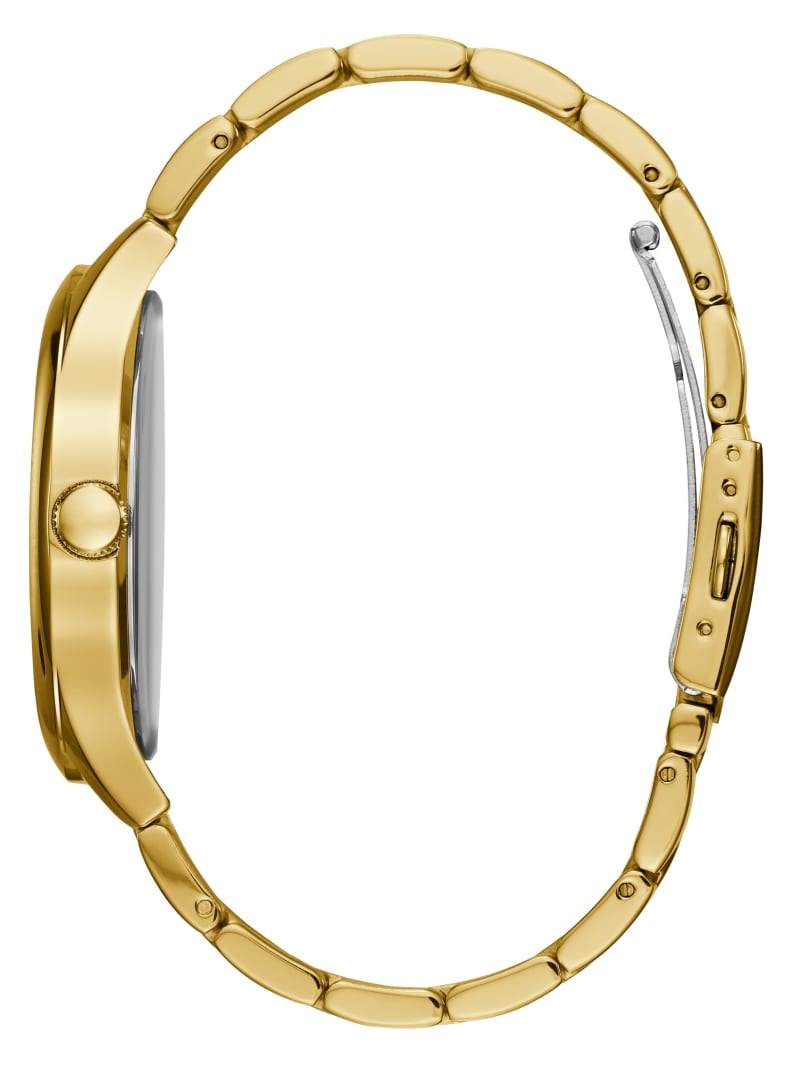 Zegarek Damskie Guess Gold-Tone Klasyczne Wielofunkcyjny Złote | 276158-FZN