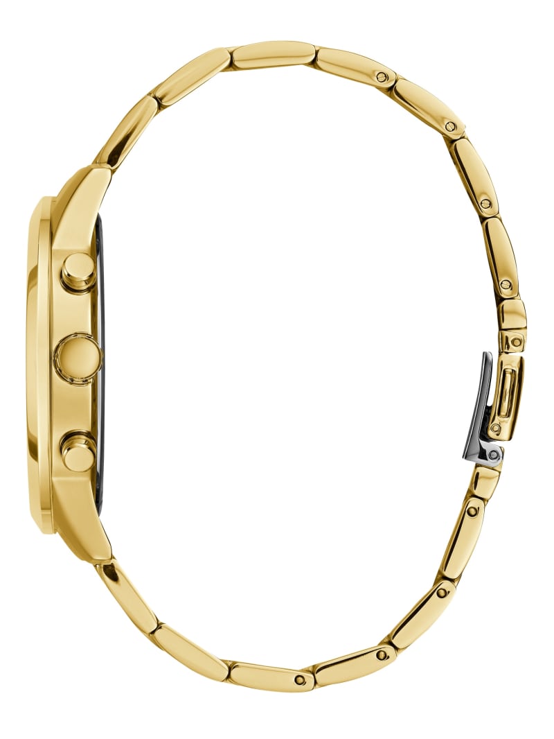 Zegarek Damskie Guess Gold-Tone Wielofunkcyjny Złote | 076412-TSU