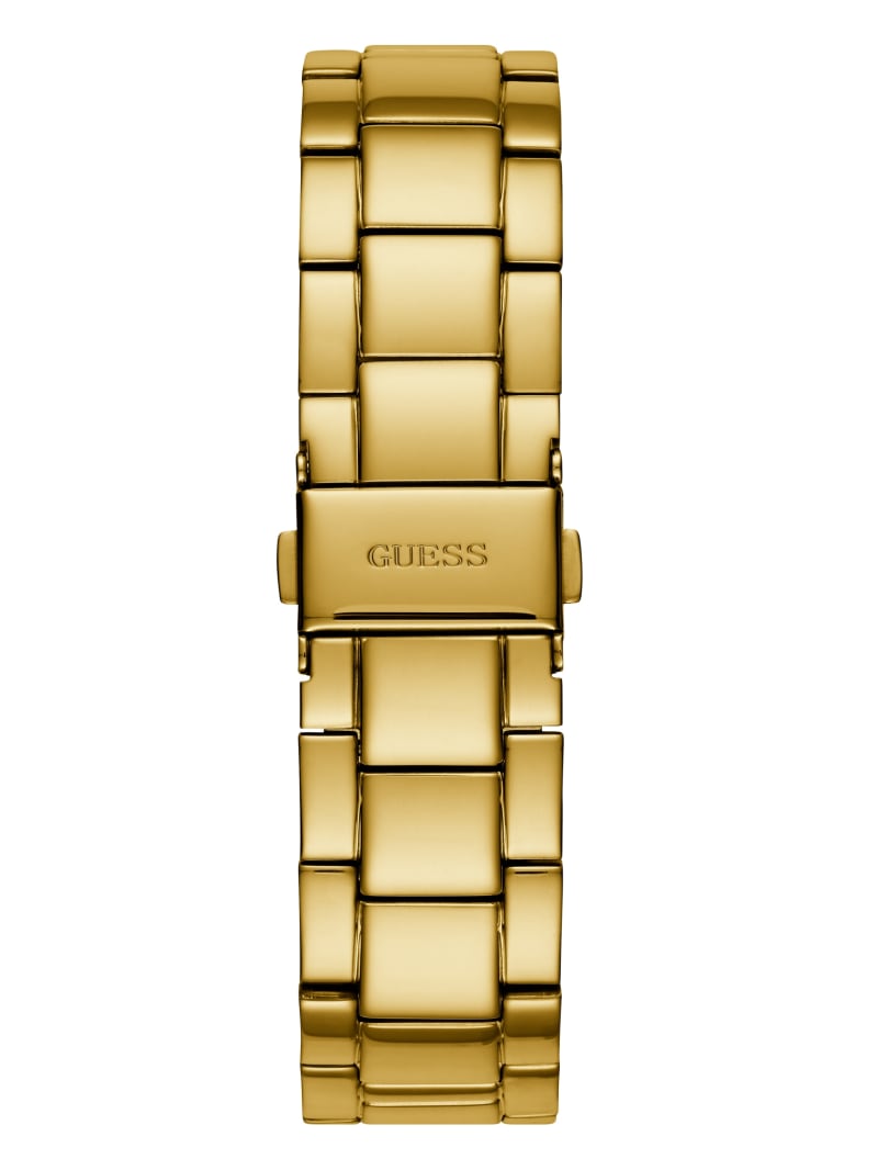 Zegarek Damskie Guess Gold-Tone Wielofunkcyjny Złote | 076412-TSU