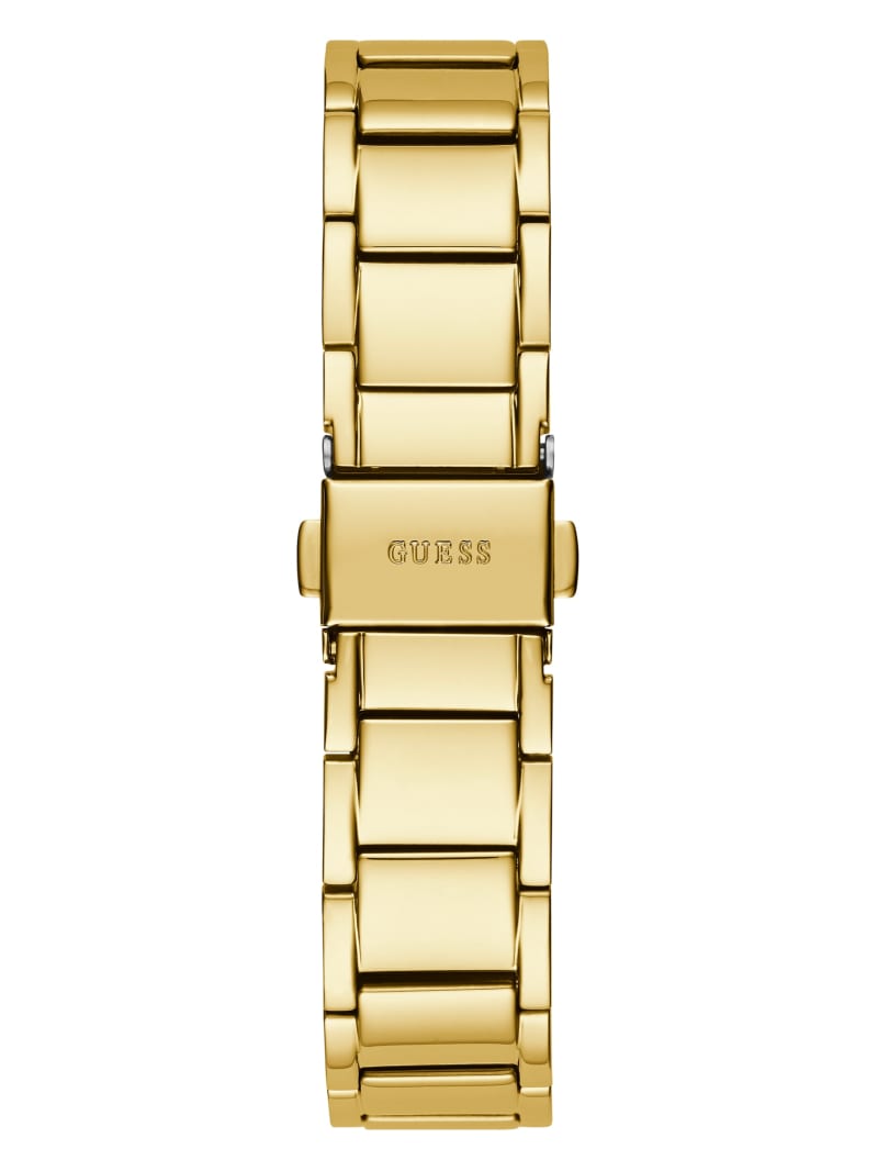 Zegarek Damskie Guess Gold-Tone Wielofunkcyjny Złote | 923578-SEP