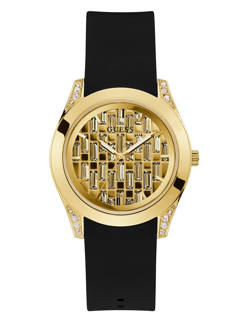 Zegarek Damskie Guess Gold-Tone and Analog Kolorowe | 297381-NRV