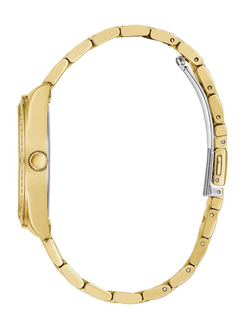 Zegarek Damskie Guess Gold-Tone and Analog Złote | 436708-BMU