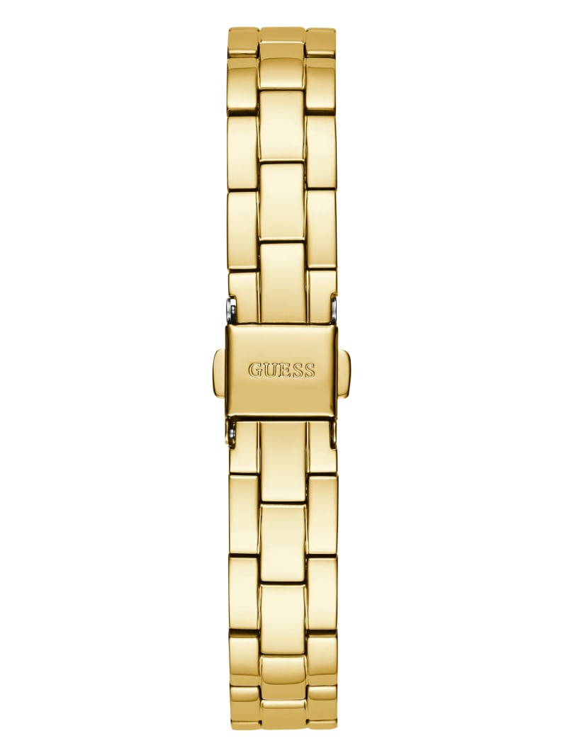 Zegarek Damskie Guess Gold-Tone and Diamond Analog Złote | 098573-UIZ