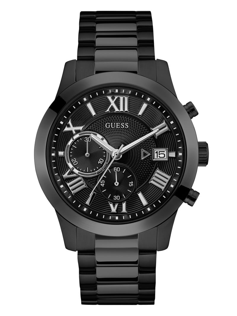 Zegarek Damskie Guess Klasyczne Styl Czarne | 650891-CBO