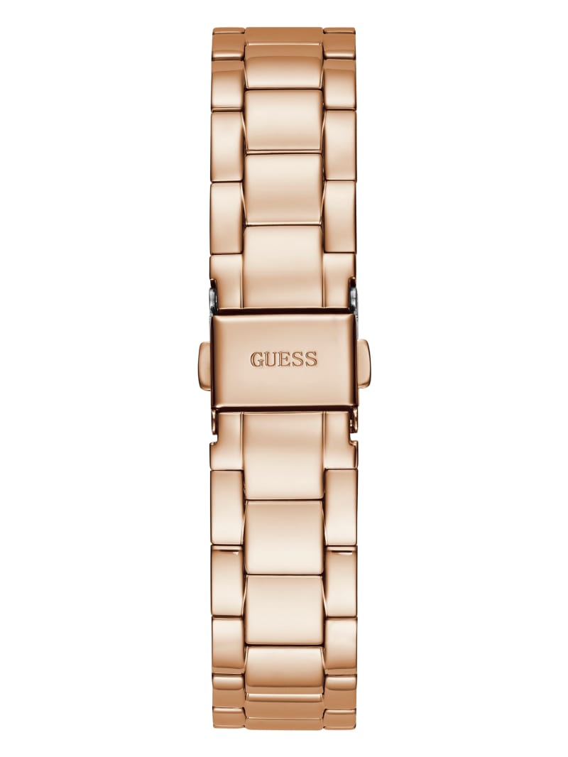 Zegarek Damskie Guess Rose Gold-Tone Analog Różowe Złote | 106548-PDS