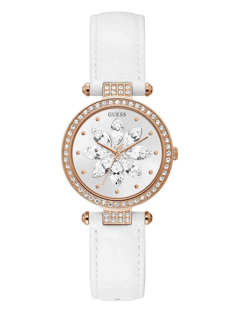 Zegarek Damskie Guess Rose Gold-Tone and Crystal Analog Kolorowe | 142530-NQC