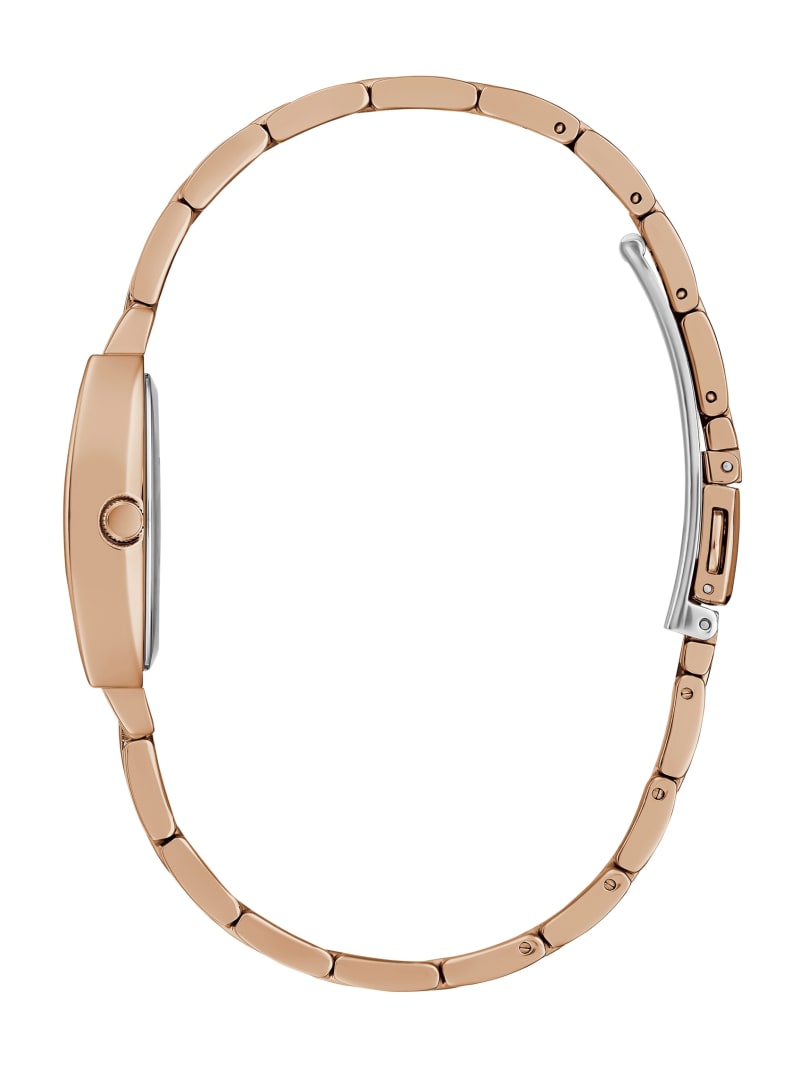 Zegarek Damskie Guess Rose Gold-Tone and Diamond Analog Różowe Złote | 718293-RJV