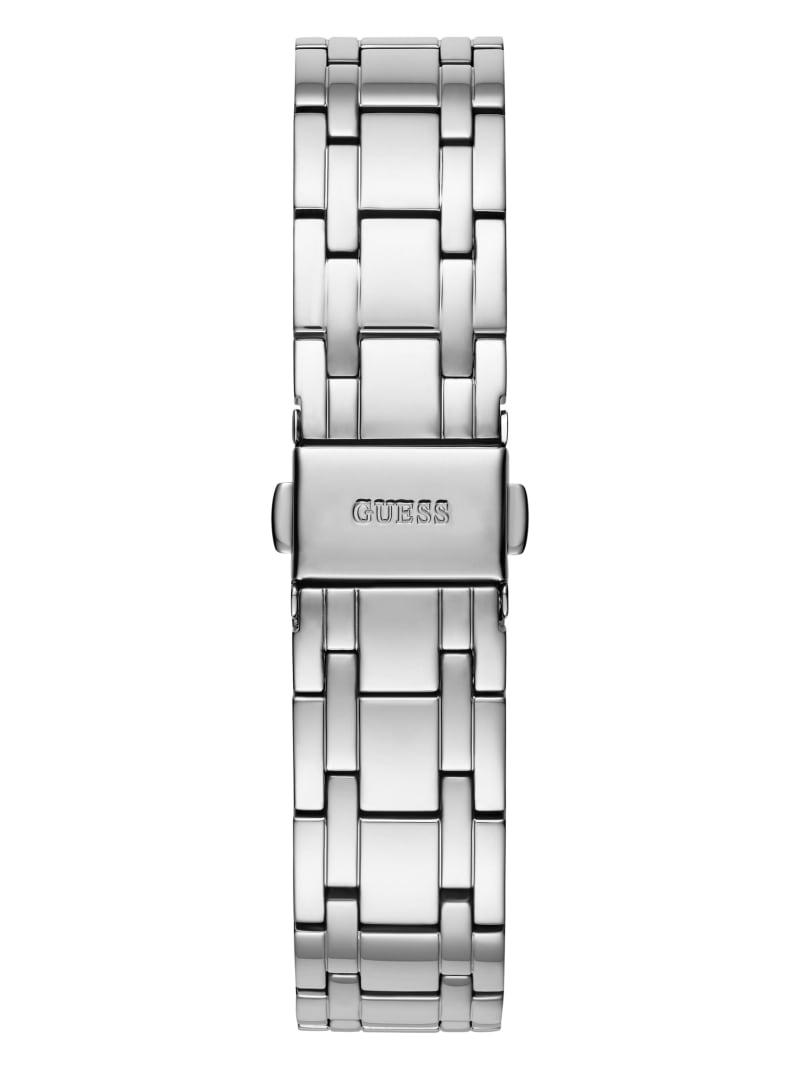 Zegarek Damskie Guess Silver-Tone Analog Srebrne | 163904-RPX