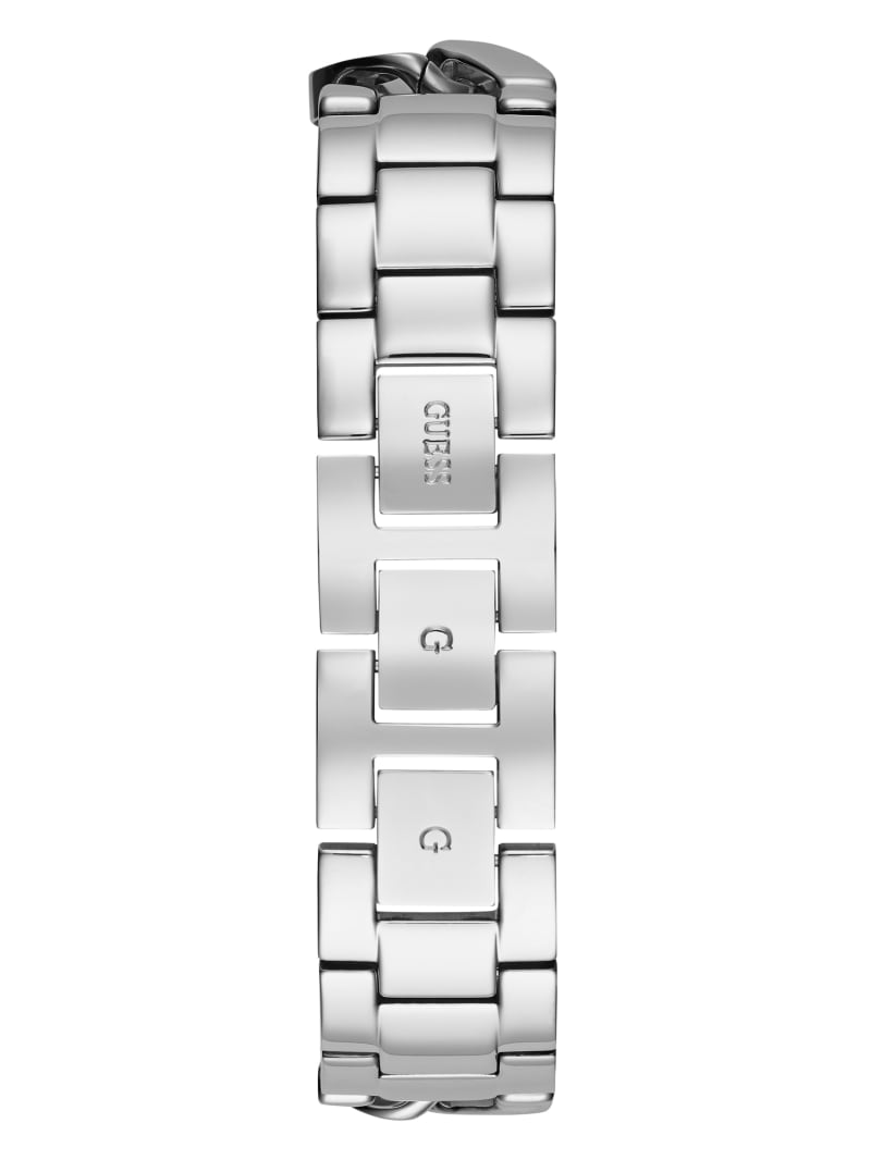 Zegarek Damskie Guess Silver-Tone Analog Srebrne | 786914-NWO