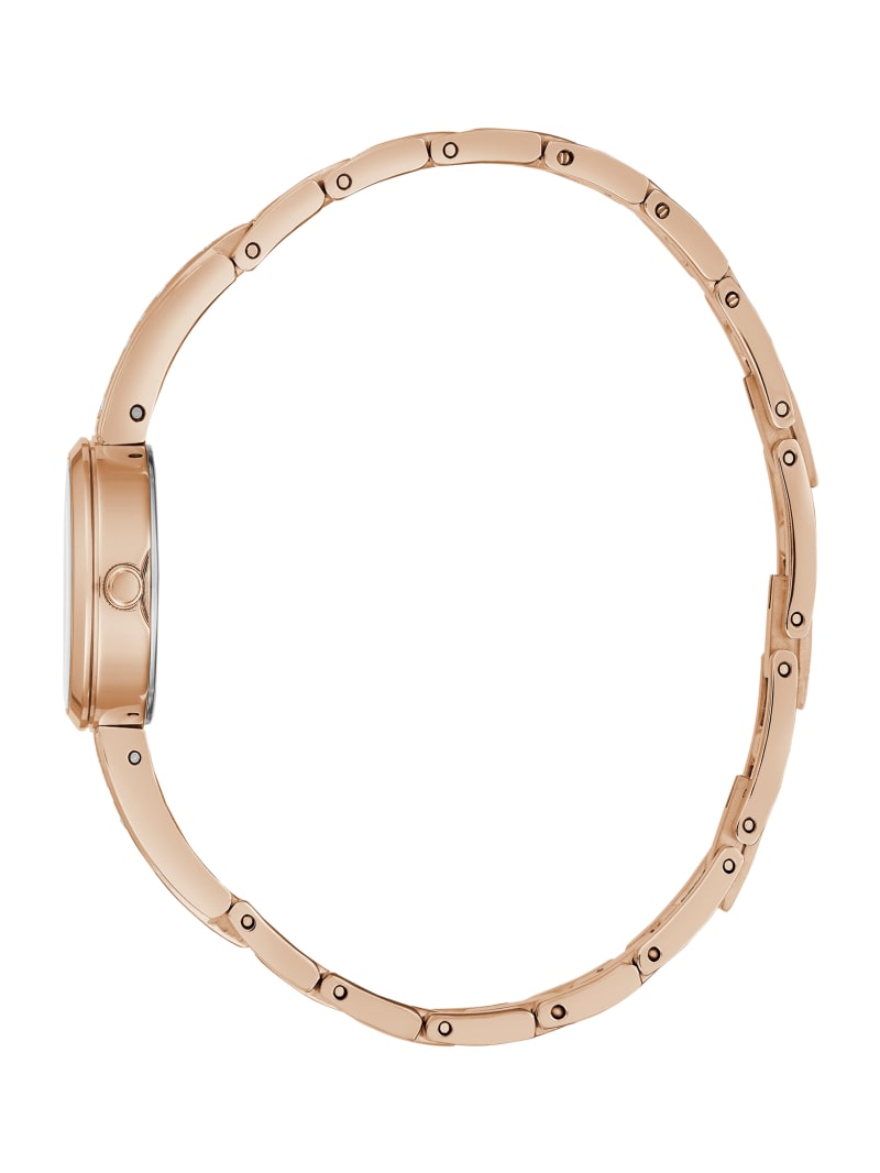 Zegarek Damskie Guess Sofia Rose Gold-Tone Fioletowe | 930465-PLN