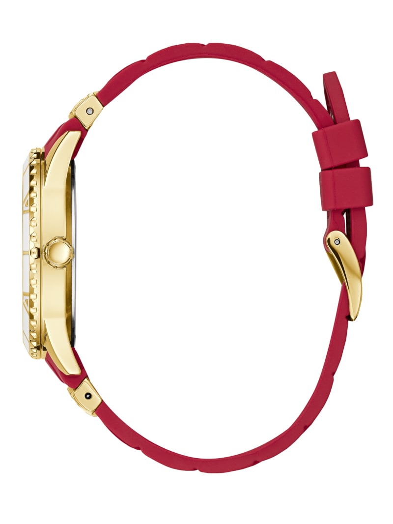 Zegarek Damskie Guess Two-Tone and Red Wielofunkcyjny Czerwone | 679108-RKA