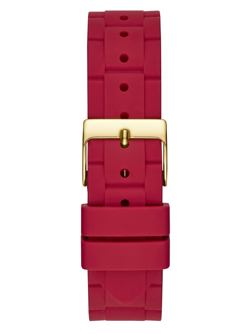 Zegarek Damskie Guess Two-Tone and Red Wielofunkcyjny Czerwone | 679108-RKA