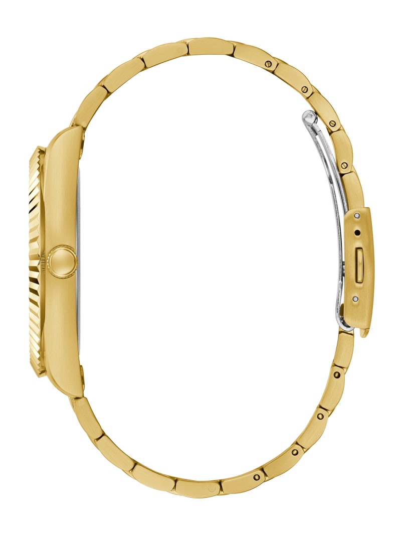 Zegarek Męskie Guess Connoisseur Gold-Tone and Analog Złote | 469283-WXL