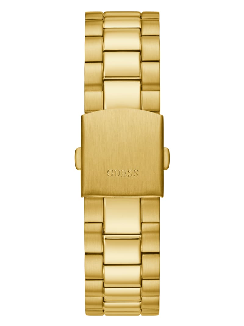 Zegarek Męskie Guess Connoisseur Gold-Tone and Analog Złote | 469283-WXL